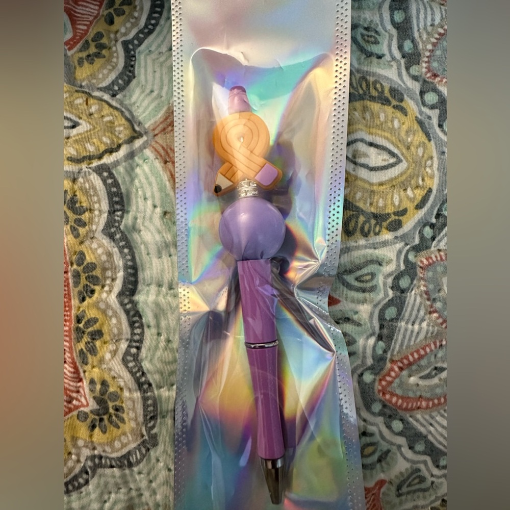 Customize pen done by my 13 year old for her school field trip this year to Wash